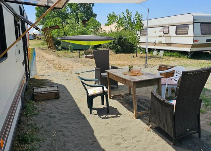Beachfront Caravans Campsite